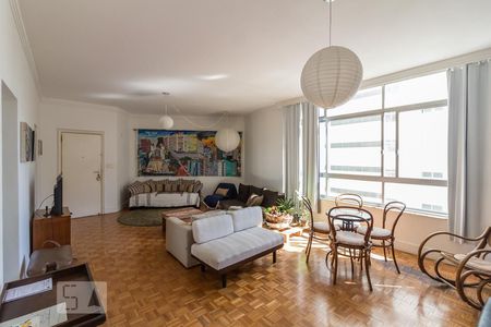 Sala de apartamento para alugar com 3 quartos, 168m² em Cerqueira César, São Paulo