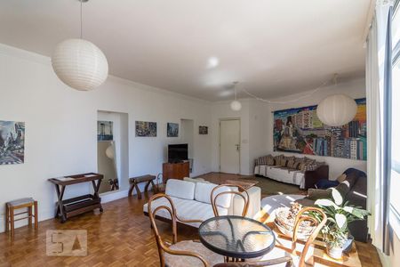 Sala de apartamento para alugar com 3 quartos, 168m² em Cerqueira César, São Paulo