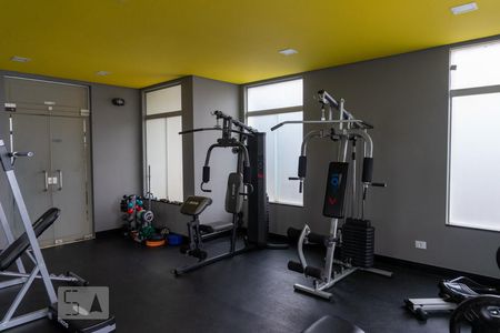 Área comum - Academia de apartamento para alugar com 1 quarto, 45m² em Vila Pompéia, São Paulo