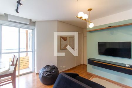 Sala de apartamento para alugar com 1 quarto, 45m² em Vila Pompéia, São Paulo