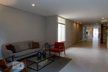 Hall social de apartamento para alugar com 1 quarto, 45m² em Vila Pompéia, São Paulo