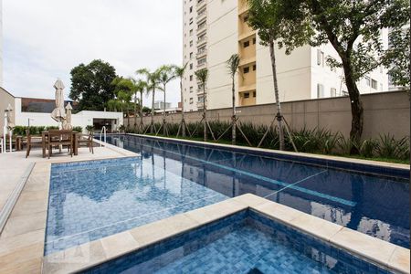 Piscina de kitnet/studio para alugar com 1 quarto, 37m² em Vila Cordeiro, São Paulo