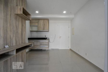 Sala / Cozinha de kitnet/studio para alugar com 1 quarto, 37m² em Vila Cordeiro, São Paulo