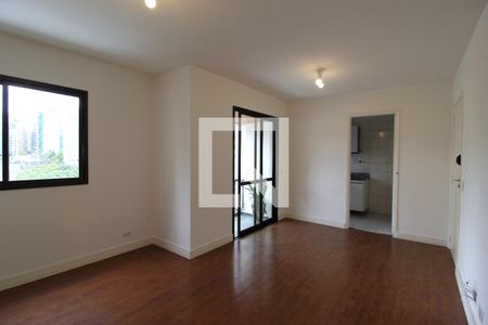 Sala de apartamento para alugar com 1 quarto, 46m² em Vila Olímpia, São Paulo