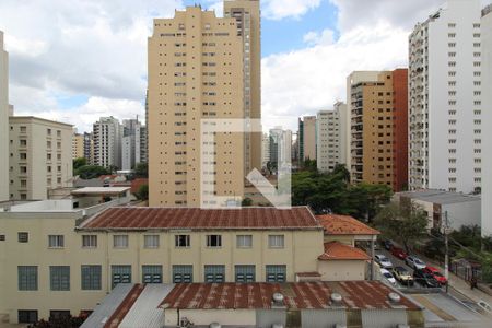 Vista da Varanda de apartamento para alugar com 1 quarto, 46m² em Vila Olímpia, São Paulo