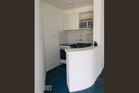 Cozinha de kitnet/studio à venda com 1 quarto, 36m² em Santa Cecília, São Paulo