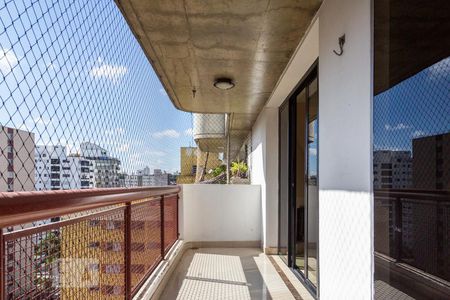 Varanda de apartamento à venda com 4 quartos, 128m² em Indianópolis, São Paulo