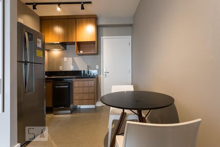 Cozinha de kitnet/studio para alugar com 1 quarto, 41m² em Brooklin Paulista, São Paulo