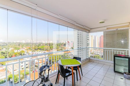 Varanda de apartamento para alugar com 3 quartos, 140m² em Chácara Santo Antônio (zona Sul), São Paulo