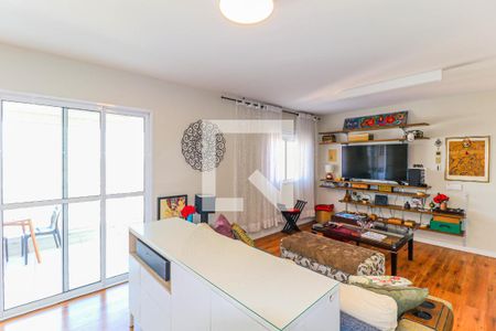 Sala de apartamento para alugar com 3 quartos, 140m² em Chácara Santo Antônio (zona Sul), São Paulo