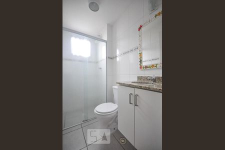 banheiro suíte de apartamento à venda com 1 quarto, 42m² em Vila Andrade, São Paulo