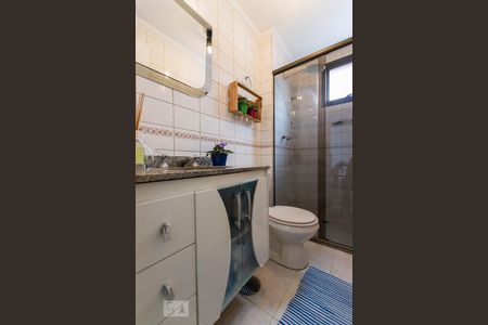 Banheiro de apartamento à venda com 1 quarto, 60m² em Jardim Colombo, São Paulo