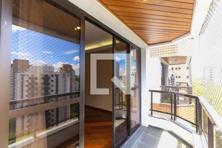 Varanda da Sala de apartamento à venda com 2 quartos, 120m² em Vila Andrade, São Paulo