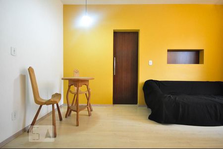 detalhe da sala de apartamento para alugar com 1 quarto, 35m² em Vila Andrade, São Paulo