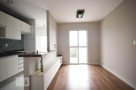 Sala de apartamento para alugar com 1 quarto, 36m² em Panamby, São Paulo