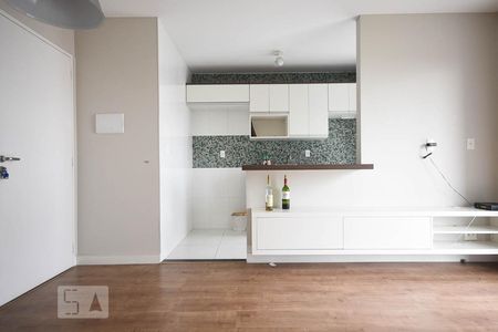 Sala de apartamento para alugar com 1 quarto, 36m² em Panamby, São Paulo