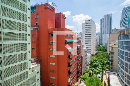 Vista da Sala/Quarto de kitnet/studio para alugar com 1 quarto, 26m² em Bela Vista, São Paulo