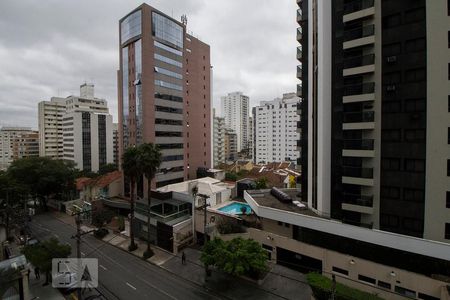 Vista da Sala de apartamento para alugar com 1 quarto, 42m² em Cerqueira César, São Paulo