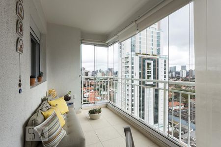 Varanda de apartamento à venda com 2 quartos, 85m² em Brooklin Paulista, São Paulo