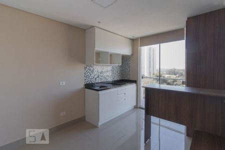 Cozinha de kitnet/studio para alugar com 1 quarto, 25m² em Vila Augusta, Guarulhos