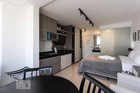 Quarto - Cozinha de kitnet/studio para alugar com 1 quarto, 36m² em Vila Olímpia, São Paulo