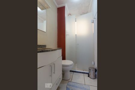 Banheiro social de apartamento para alugar com 2 quartos, 67m² em Mansões Santo Antônio, Campinas