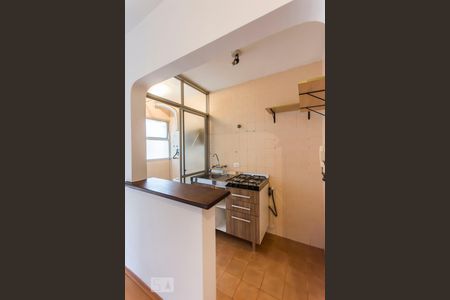 Cozinha de apartamento para alugar com 1 quarto, 40m² em Pinheiros, São Paulo