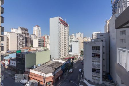 Vista de kitnet/studio para alugar com 1 quarto, 29m² em República, São Paulo