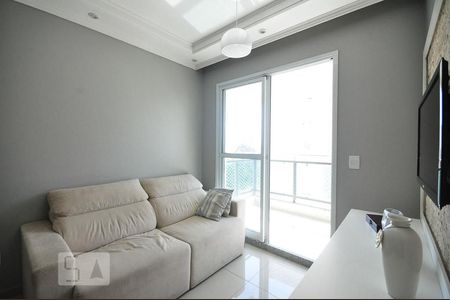 sala de tv de apartamento à venda com 2 quartos, 51m² em Vila Andrade, São Paulo