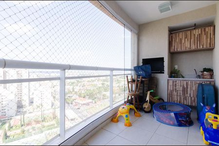 Varanda de apartamento à venda com 3 quartos, 108m² em Parque das Flores., Campinas