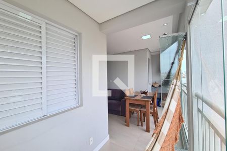 Varanda da Sala de apartamento à venda com 2 quartos, 58m² em Vila Prudente, São Paulo