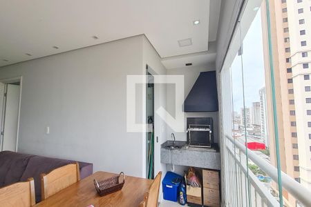 Varanda da Sala de apartamento para alugar com 2 quartos, 58m² em Vila Prudente, São Paulo