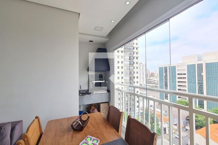 Varanda da Sala de apartamento para alugar com 2 quartos, 58m² em Vila Prudente, São Paulo