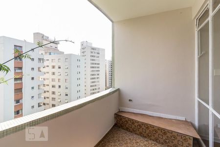 Varanda de apartamento para alugar com 3 quartos, 167m² em Higienópolis, São Paulo