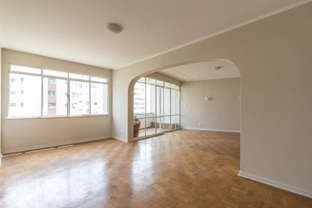 Sala de apartamento para alugar com 3 quartos, 167m² em Higienópolis, São Paulo