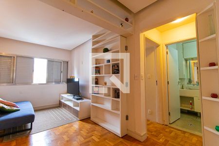 Sala de apartamento para alugar com 1 quarto, 53m² em Bela Vista, São Paulo