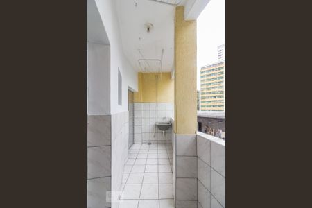 Varanda com pia de apartamento para alugar com 1 quarto, 57m² em Vila Buarque, São Paulo