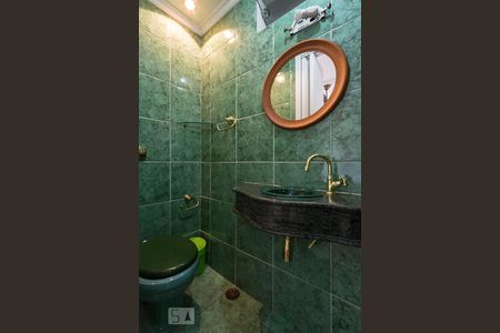 Banheiro da suíte 1 de apartamento à venda com 3 quartos, 110m² em Vila Olimpia, São Paulo