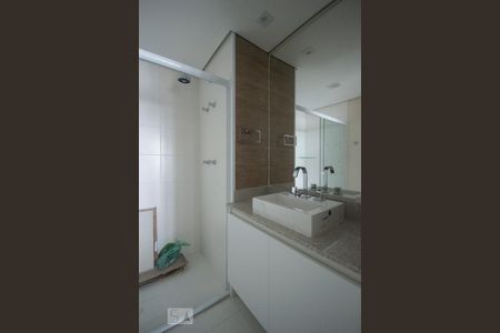 Banheiro de kitnet/studio à venda com 1 quarto, 41m² em Brooklin Paulista, São Paulo