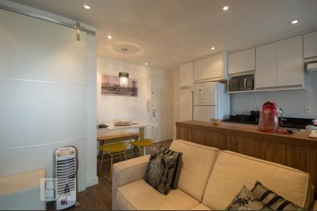 Sala de apartamento à venda com 1 quarto, 37m² em Vila Cruzeiro, São Paulo