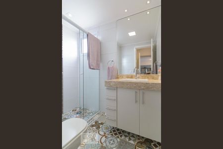 Suite de apartamento à venda com 2 quartos, 60m² em Vila Valparaíso, Santo André