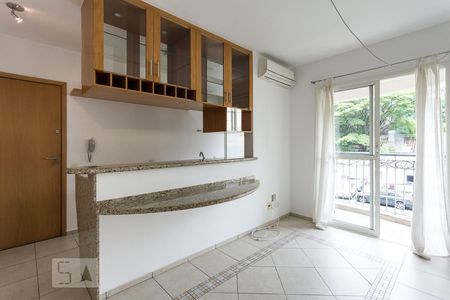 Sala de apartamento para alugar com 1 quarto, 45m² em Vila Nova Conceição, São Paulo