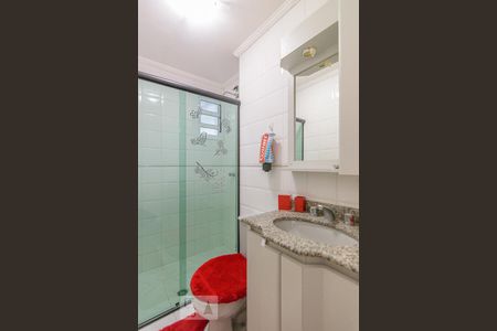 Banheiro de apartamento à venda com 3 quartos, 85m² em Centro, São Bernardo do Campo