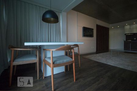 Sala de apartamento à venda com 1 quarto, 69m² em Cidade Monções, São Paulo