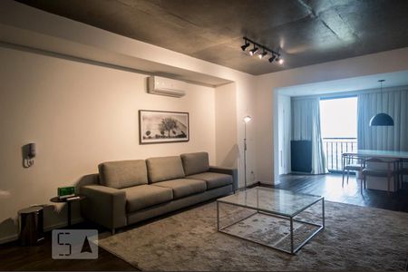 Sala de apartamento à venda com 1 quarto, 69m² em Cidade Monções, São Paulo