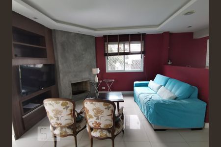 Sala de apartamento à venda com 3 quartos, 127m² em Real Parque, São Paulo