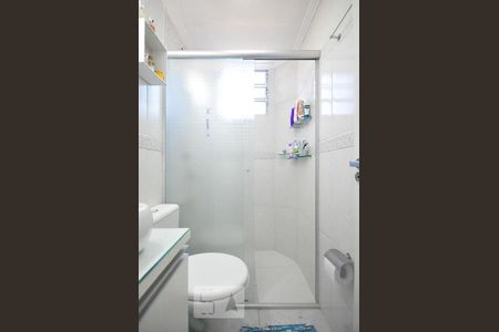 detalhe do banheiro de apartamento à venda com 2 quartos, 55m² em Jardim Leonor, São Paulo