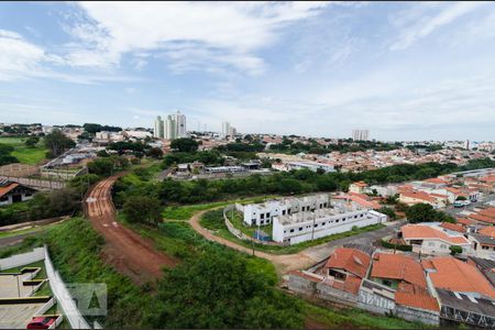 Vista da sacada de apartamento à venda com 2 quartos, 56m² em Vila Industrial, Campinas