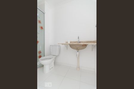 Banheiro de apartamento à venda com 2 quartos, 56m² em Vila Industrial, Campinas