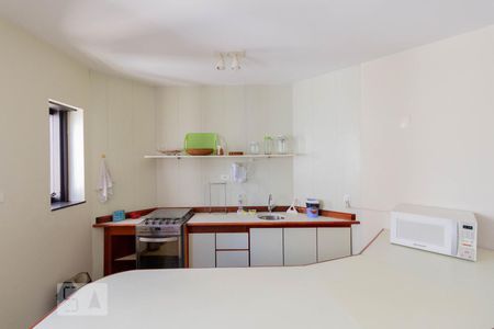 Cozinha de apartamento à venda com 1 quarto, 45m² em Jardim Paulista, São Paulo